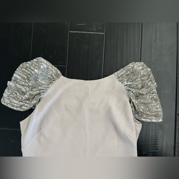 NWT Badgley Mischka sequin dress size 4 - Picture 2 of 8